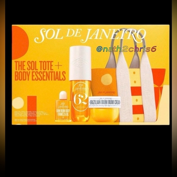 SOL DE JANEIRO
Limited Edition Sol Tote + Body Essentials NIB - Picture 4 of 5